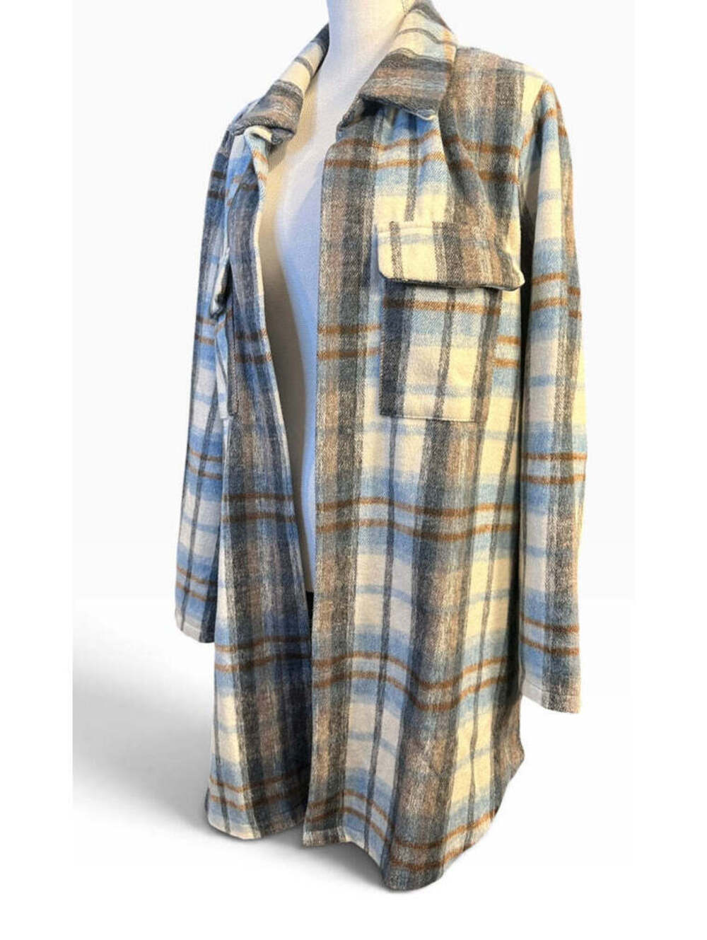 Melloday Plaid Jacket - Size XL